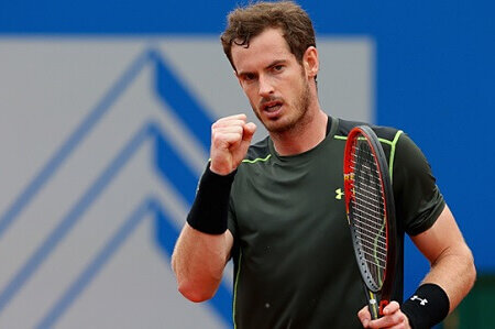 Tennis player Andy Murray
