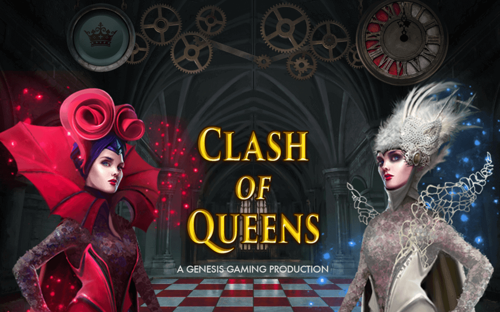 mage of Clash of Queens online slot Logo