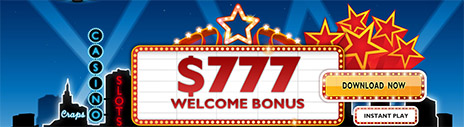 An image of Club 777 Casino banner