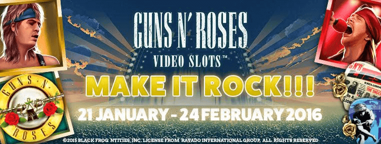 Image of Guns N' Roses Leo Vegas promo