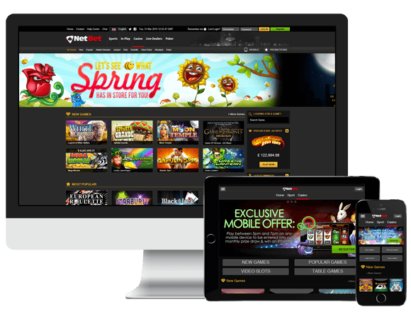 NetBet Casino Multi-platform 