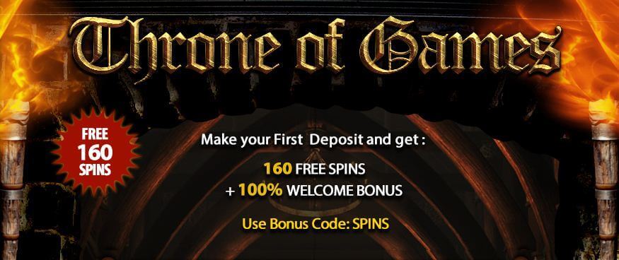Throne of Games Welcome Bonus