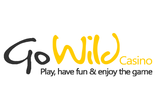The go wild casino logo on a white background