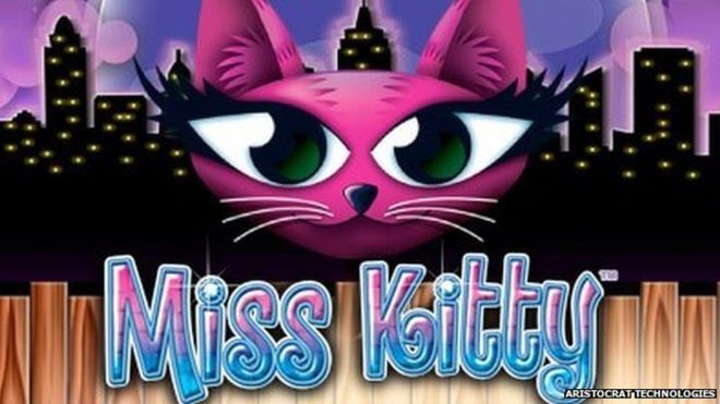 An image of Miss Kitty Penny Slot machine game