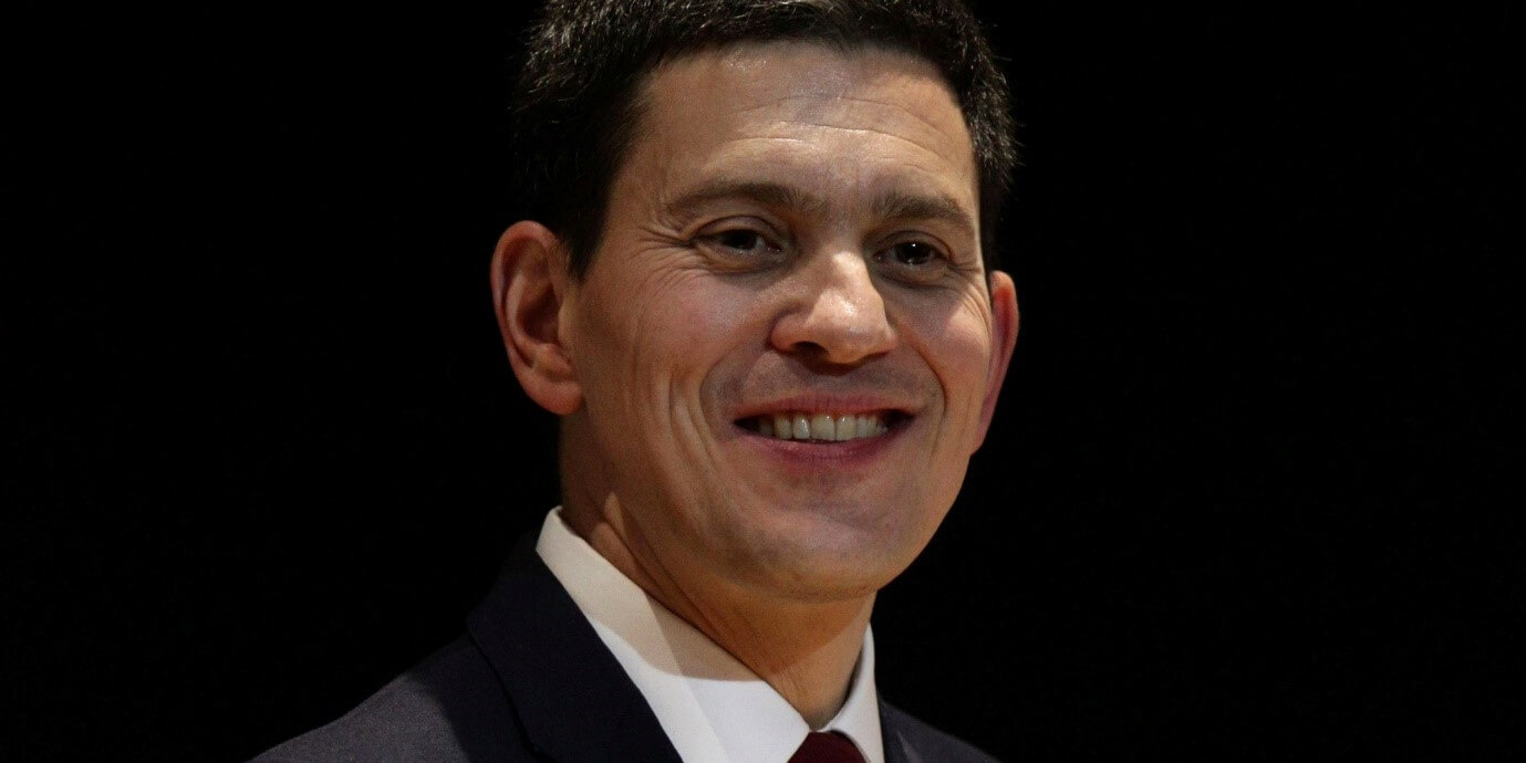 British politician David Miliband