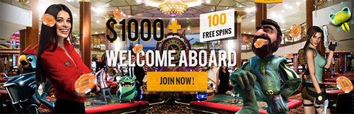 An image of the Casino Cruise Bonus Banner
