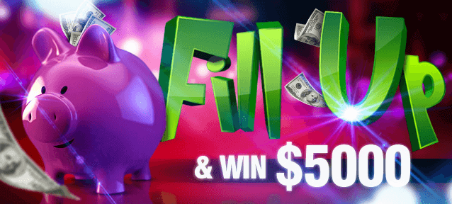 Image of Lucky247 Casino Fill it Up Promotion