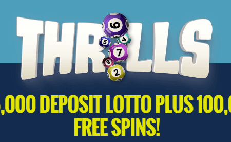 Play Thrills Casino Lotto This April