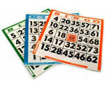 Image of bingo card throw away