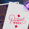 Image of Prospect Hall logo on a playing card