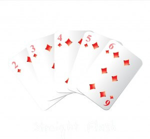 An image of the Poker Hand Straight Flush