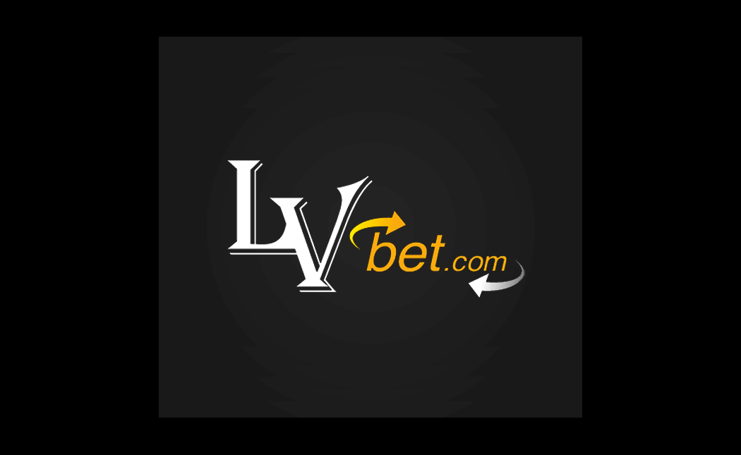The LVBet casino logo on a black background