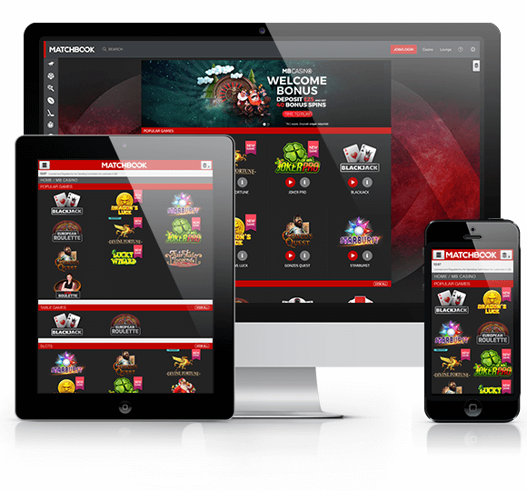 Matchbook Casino Mobile Website