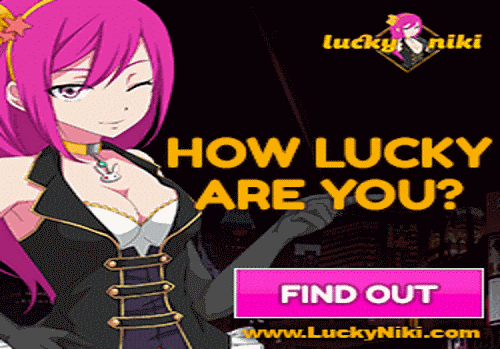 LuckyNiki advert.