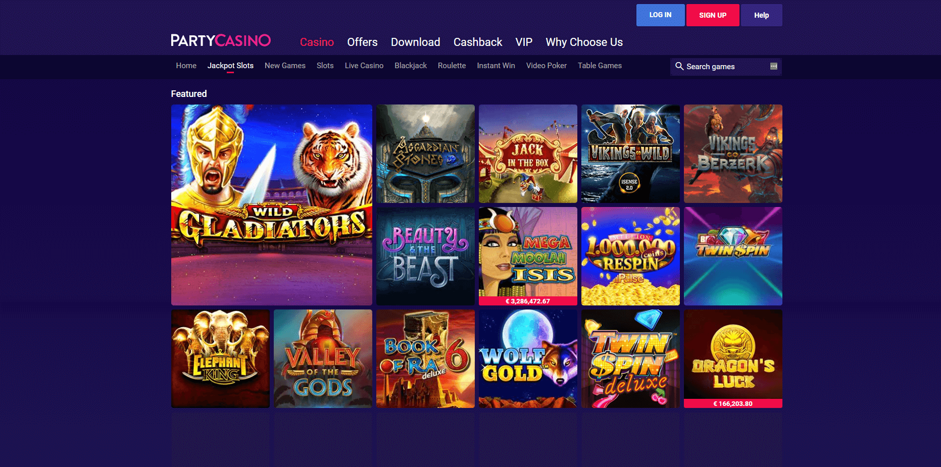 Party Casino Online