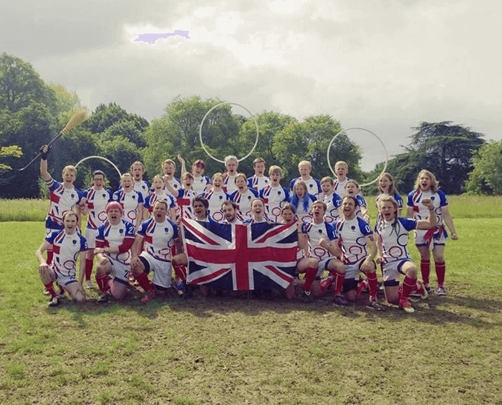 IMAGE OF qUIDDITCH wORLD cUP ENGLAND TEAM