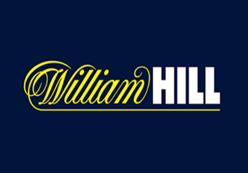 William Hill casino logo on a blue background